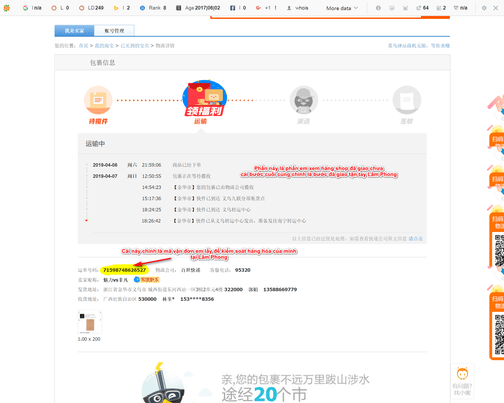 Cách tự đặt mua hàng từ Taobao